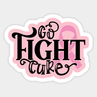 GO FIGHT Sticker